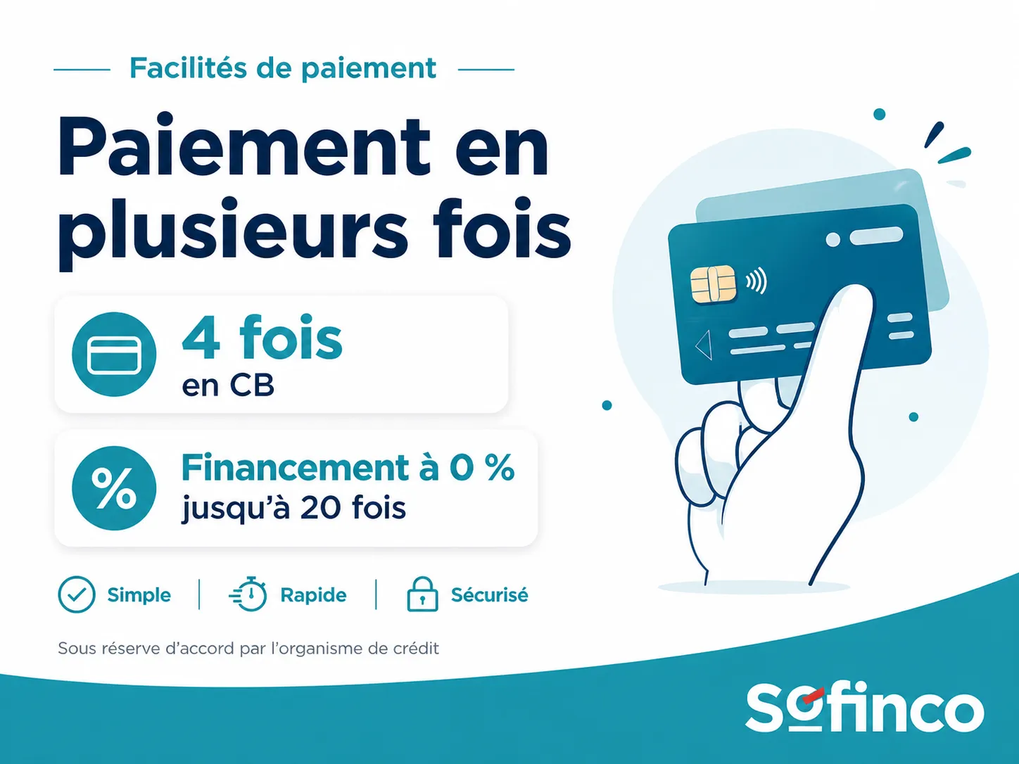 Facilités de paiement Ifriquia avec Sofinco